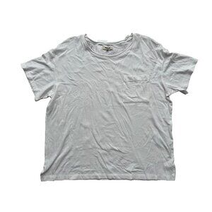 Madewell Cotton Pocket Tee White ( XL )
